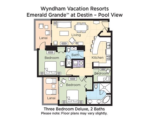 Club Wyndham Vacation Resorts Emerald Grande At Destin #C718 - фото