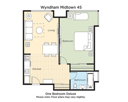Club Wyndham Midtown 45 #D736 - фото